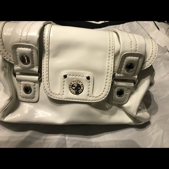 Marc Jacobs White Patent Satchel - Picture 2 of 3